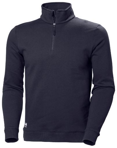 Manchester Half Zip Sweatshirt - 591 Navy