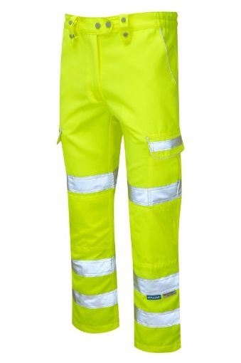 Picture of PULSAR Ladies Combat Trousers Yellow