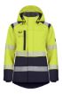 Picture of Hi-Vis Ladies Winter Jacket - Yellow/Navy