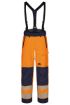 Picture of Hi-Vis Ladies Shell Trousers - Orange/Navy