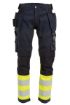 Picture of Hi-Vis Craftsman Stretch Trousers - Yellow/Navy