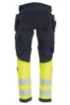 Picture of Hi-Vis Craftsman Stretch Trousers - Yellow/Navy