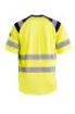 Picture of Hi-Vis Safety T-shirt - Yellow/Navy