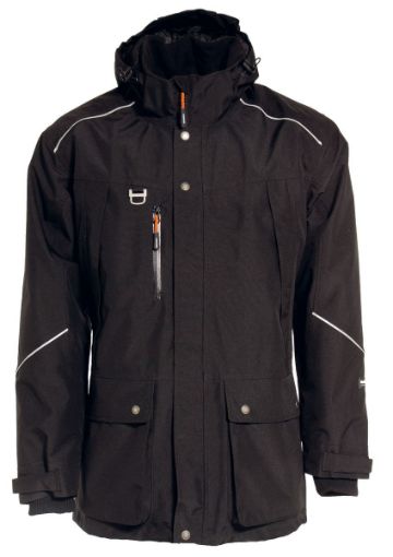Picture of Functional Parka With Detachable Fleece - Black