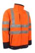 Picture of Multinorm Hi-Vis Softshell Jacket - Orange/Navy