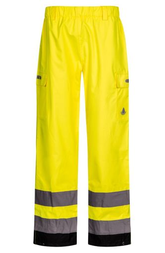Picture of Breathable Hi-Vis Rain Trousers - Yellow