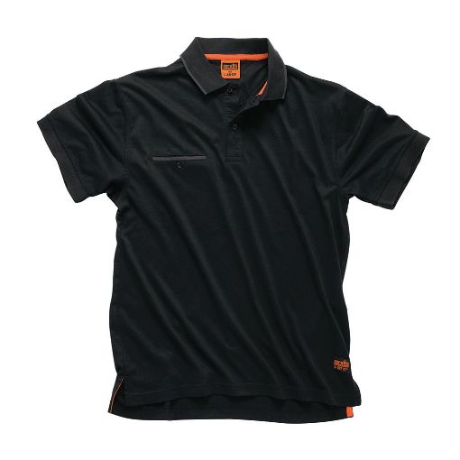Picture of Scruffs Worker Polo - Black