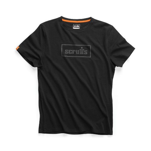 Picture of Scruffs Sedona Organic Logo T-Shirt - Black