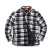 Picture of Scruffs Worker Padded Checked Shirt - Black/White