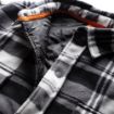 Picture of Scruffs Worker Padded Checked Shirt - Black/White