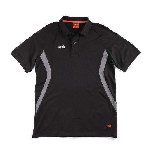 Picture of Scruffs Tech Polo - Black