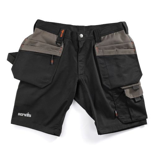 Picture of Scruffs Worker Plus Holster Shorts - Black