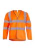 Picture of Uneek Long Sleeve Hi Vis Safety Waistcoat - UC802