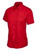 Picture of Uneek Ladies Poplin Half Sleeve Shirt - UC712