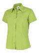 Picture of Uneek Ladies Poplin Half Sleeve Shirt - UC712
