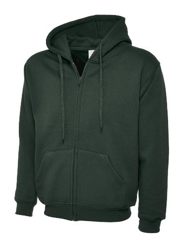 Picture of Uneek Adults Classic Full Zip Hooded Sweatshirt - UC504