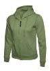 Picture of Uneek Ladies Classic Full Zip Hooded Sweatshirt - UC505