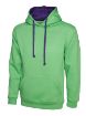Picture of Uneek Contrast Hooded Sweatshirt - UC507