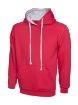 Picture of Uneek Contrast Hooded Sweatshirt - UC507