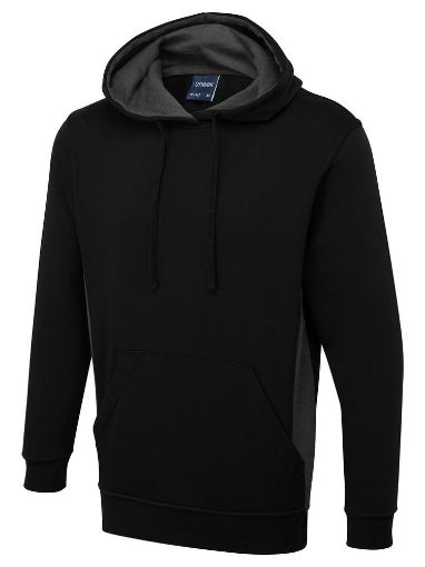 Picture of Uneek Two Tone Hooded Sweatshirt - UC517