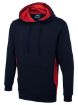 Picture of Uneek Two Tone Hooded Sweatshirt - UC517